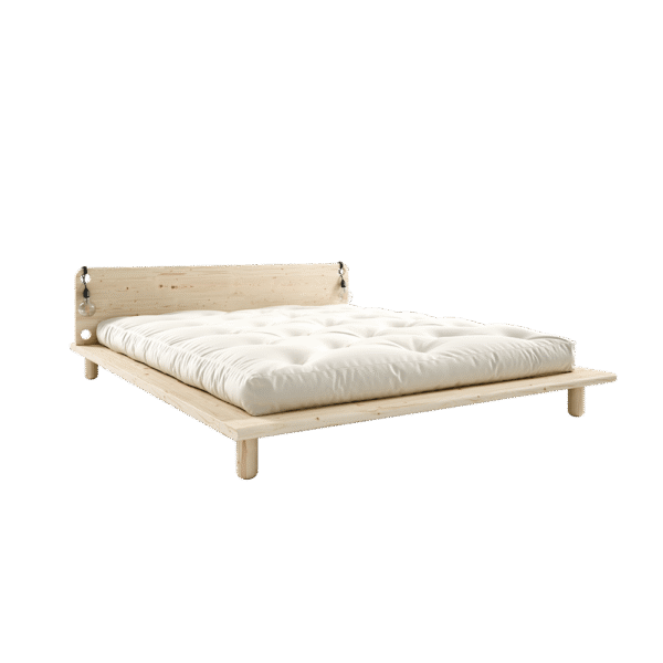 Łóżko PEAK BED natur 160x200 - obrazek 2