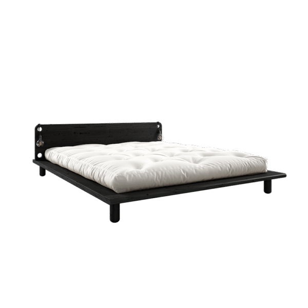 Łóżko PEAK BED black 140x200 - obrazek 2