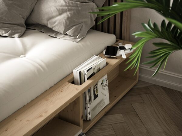 Łóżko ZIGGY BED natur 180x200 - obrazek 6