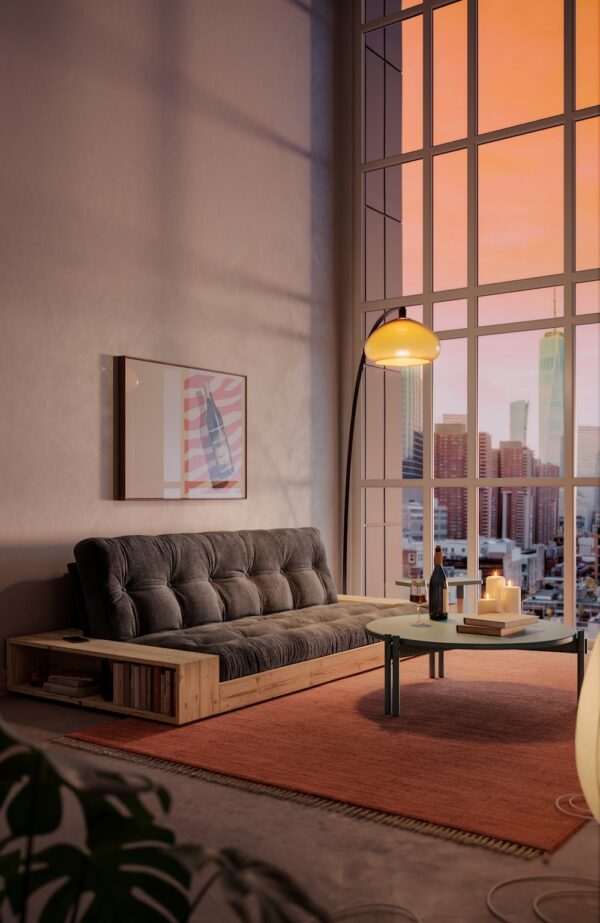 Sofa BASE BOXY natur sztruks - obrazek 10