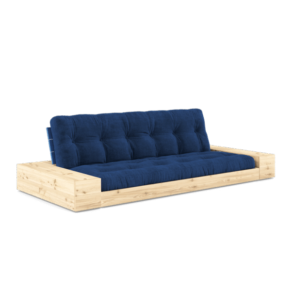Sofa BASE BOXY COBALT sztruks - obrazek 1