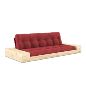 Sofa BASE BOXY POPPY RED sztruks