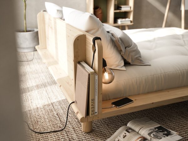 Łóżko PEAK BED natur 160x200 - obrazek 5