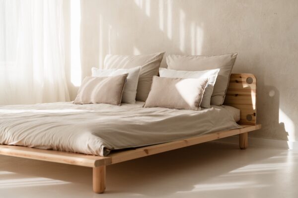 Łóżko PEAK BED natur 160x200 - obrazek 7