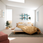 Łóżko PEAK BED natur 180x200