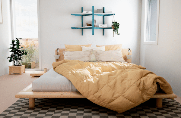 Łóżko PEAK BED black 140x200 - obrazek 10