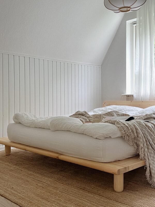 Łóżko PEAK BED natur 160x200 - obrazek 6