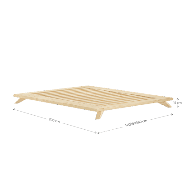 Łóżko SENZA BED 140x200 - obrazek 3