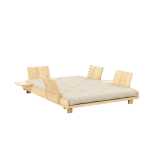 Sofa SOCIAL z 4 zagłówkami i 2 stolikami