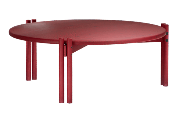 Stolik STICKS TABLE niski - poppy red - obrazek 2