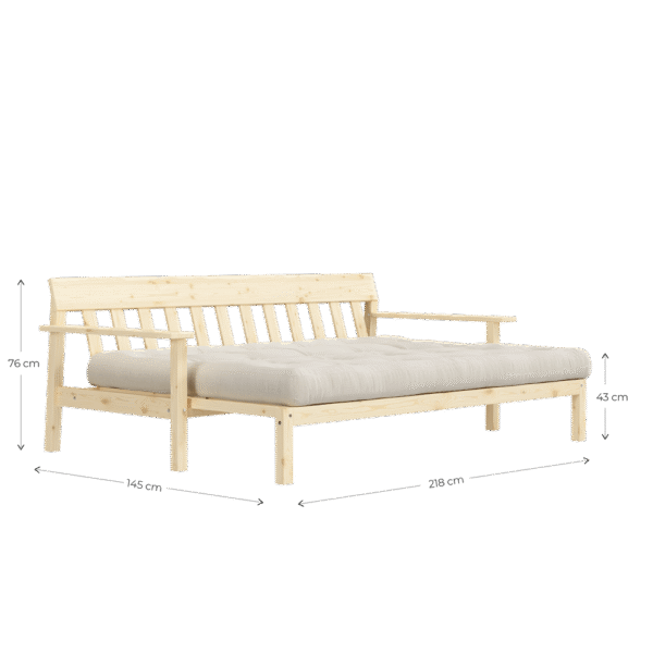 Sofa UNWIND natur sztruks - obrazek 6