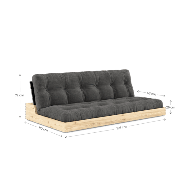 Sofa BASE natur sztruks - obrazek 6