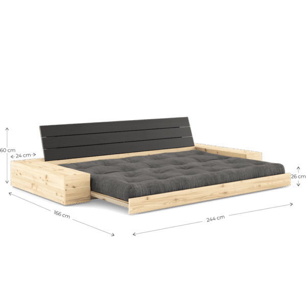 Sofa BASE BOXY natur sztruks - obrazek 9