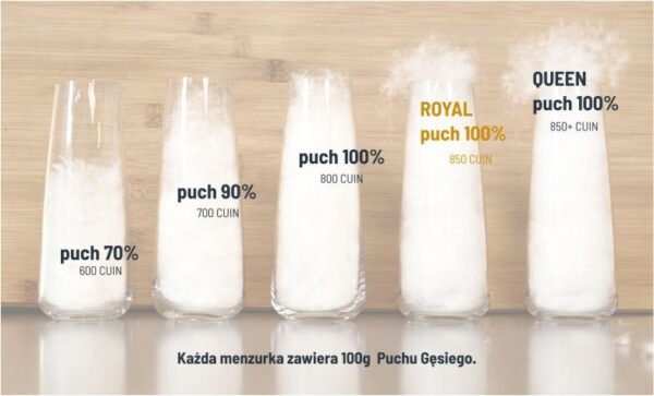 ROYAL Kołdra Letnia - 100% Puch Gęsi - obrazek 7