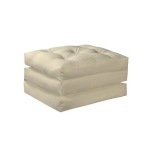 Futon KOSTKA składany i kompaktowy, 90x200, OD RĘKI