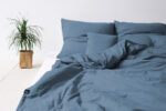 Poszewki na poduszki bawełniane PURE, HOP DESIGN (2 szt.) - szaroniebieski - obrazek 6