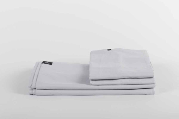 Pościel bawełniana PURE, HOP DESIGN - jasna szara - obrazek 3