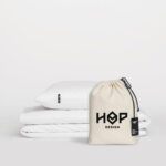 Pościel bawełniana PURE, HOP DESIGN - biała