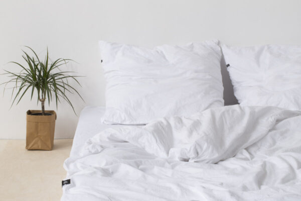 Pościel bawełniana PURE, HOP DESIGN - biała - obrazek 6