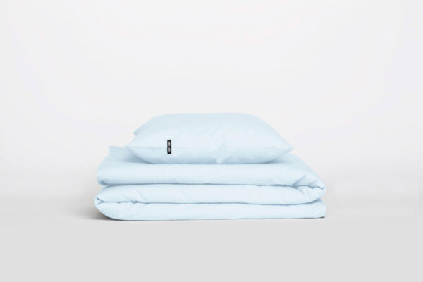 Pościel bawełniana PURE, HOP DESIGN - pastelowy błękit - obrazek 6