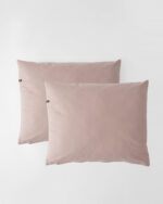 Poszewki na poduszki bawełniane PURE, HOP DESIGN (2 szt.) - brudny róż