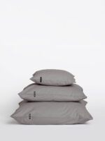 Poszewki na poduszki bawełniane PURE, HOP DESIGN (2 szt.) - ciemny szary - obrazek 2