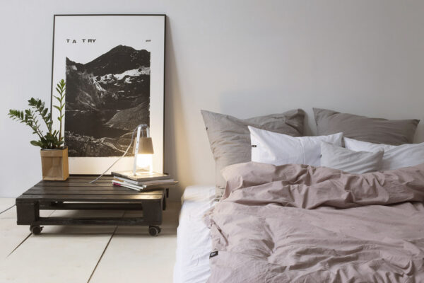 Poszwa na kołdrę PURE, HOP DESIGN - brudny róż - obrazek 6