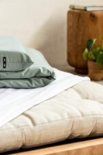 Poszwa na kołdrę PURE, HOP DESIGN - szałwiowa zieleń - obrazek 6