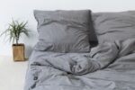 Poszwa na kołdrę PURE, HOP DESIGN - ciemny szary - obrazek 6
