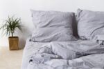 Poszwa na kołdrę PURE, HOP DESIGN - jasno szara - obrazek 5
