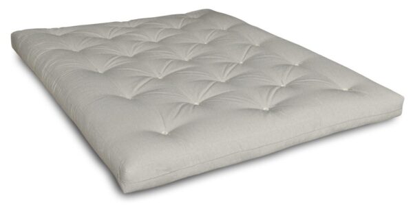 Futon HANF 1 supertwardy, z wełną i konopiami 200x200 - obrazek 1