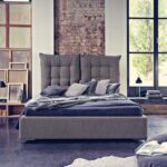 Łóżko tapicerowane z pojemnikiem FLEX 160x200