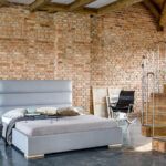 Łóżko tapicerowane z pojemnikiem TEO 140x200