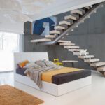 Łóżko kontynentalne, tapicerowane CASA 180x200