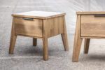 Stolik nocny dębowy SARA - obrazek 3