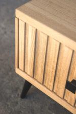 Stolik nocny dębowy BALMORAL - obrazek 4