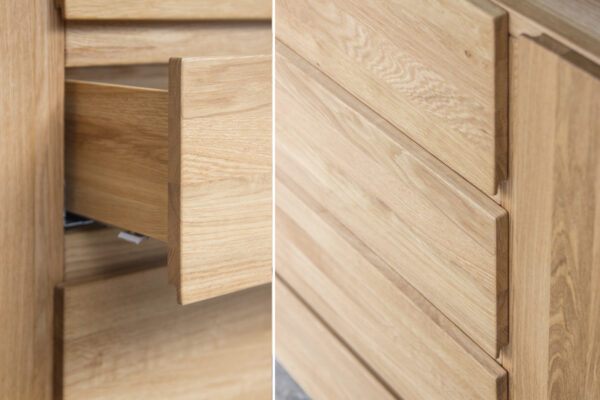 Komoda dębowa BALI LIFT 80 - obrazek 2