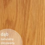 Stolik nocny dębowy BALETTO "L" - obrazek 8