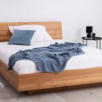 Łóżko lewitujące z pojemnikiem BALETTO buk 180x200