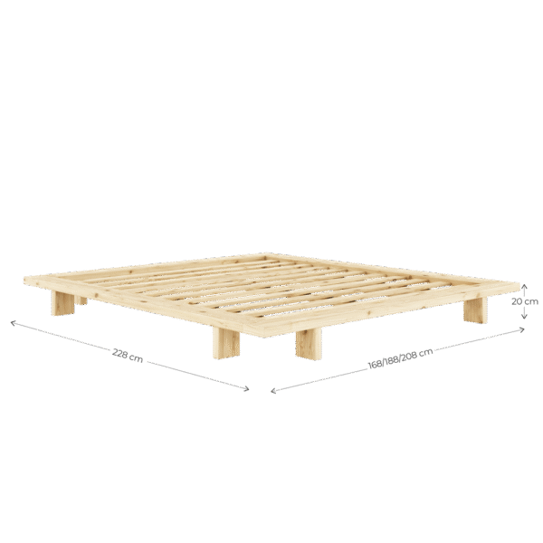 Łóżko JAPAN BED kolor 140x200 - obrazek 17