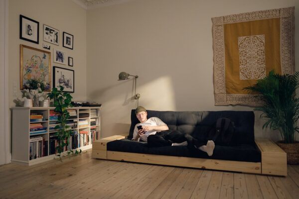 Sofa BASE BOXY BLACK - obrazek 12