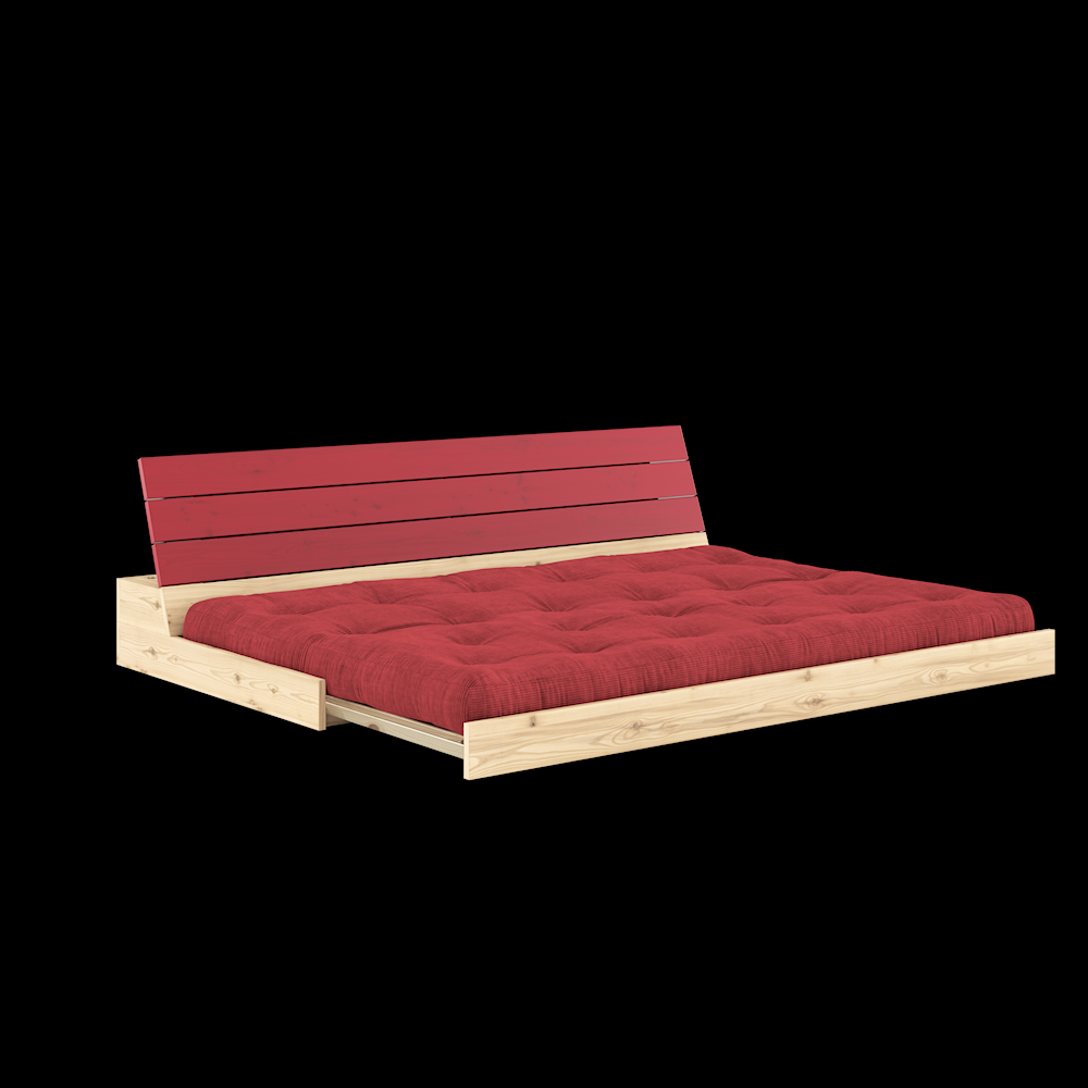 Sofa BASE POPPY RED sztruks - obrazek 2