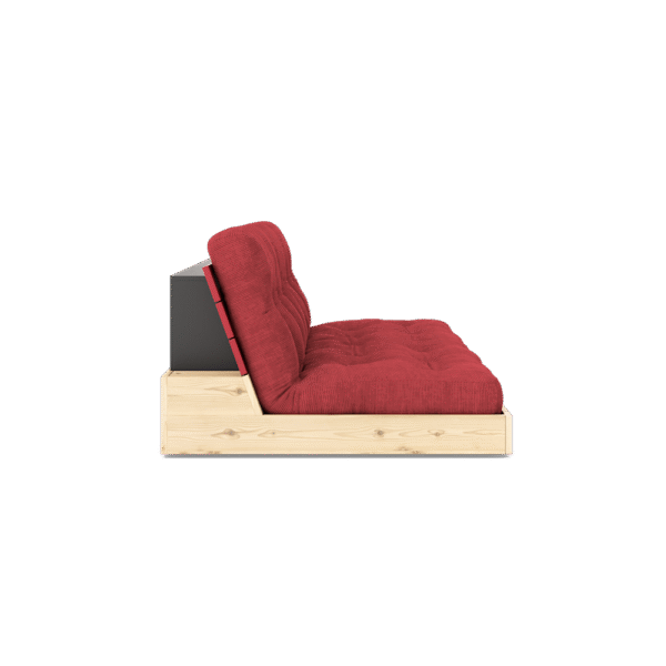 Sofa BASE POPPY RED sztruks - obrazek 3