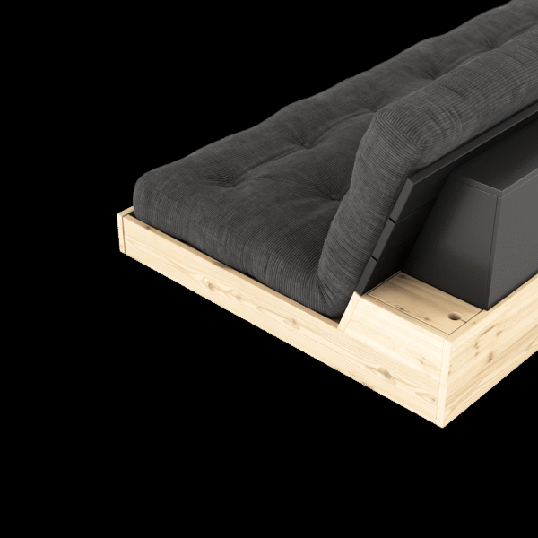 Sofa BASE BLACK sztruks - obrazek 3