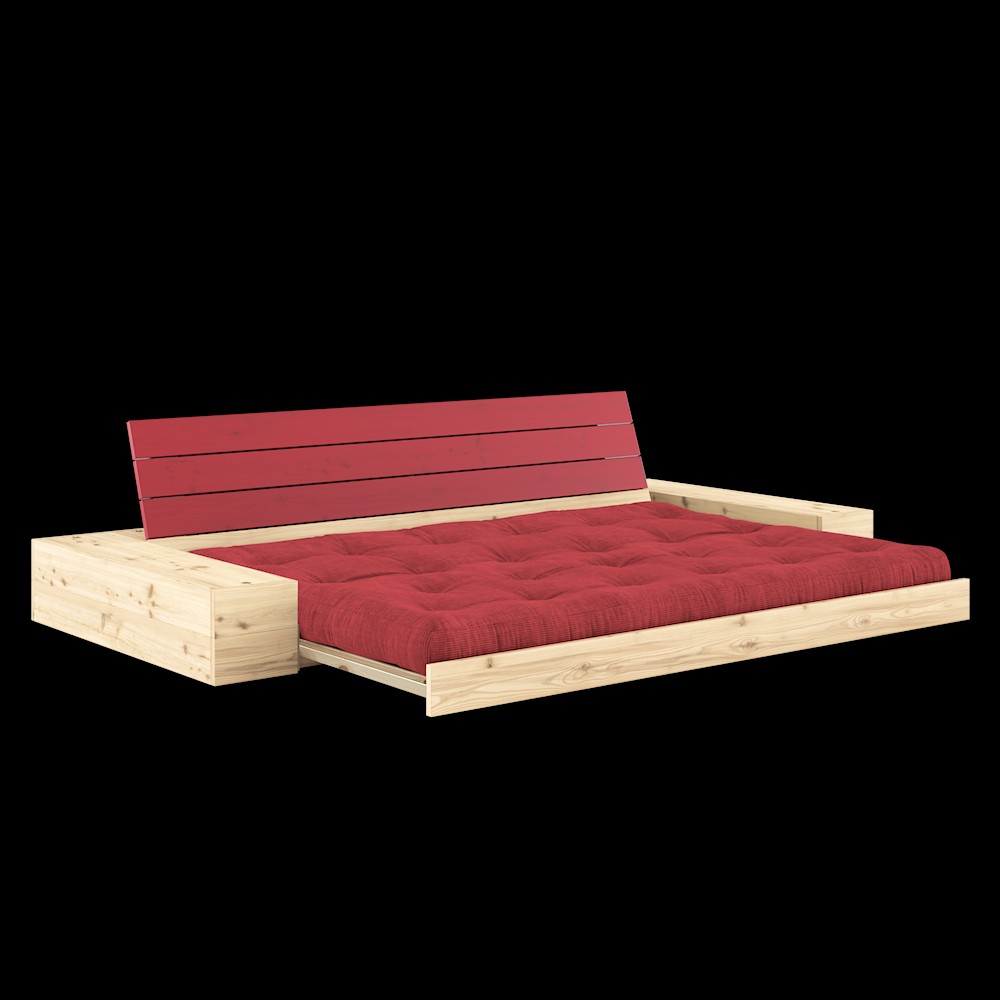 Sofa BASE BOXY POPPY RED sztruks - obrazek 2