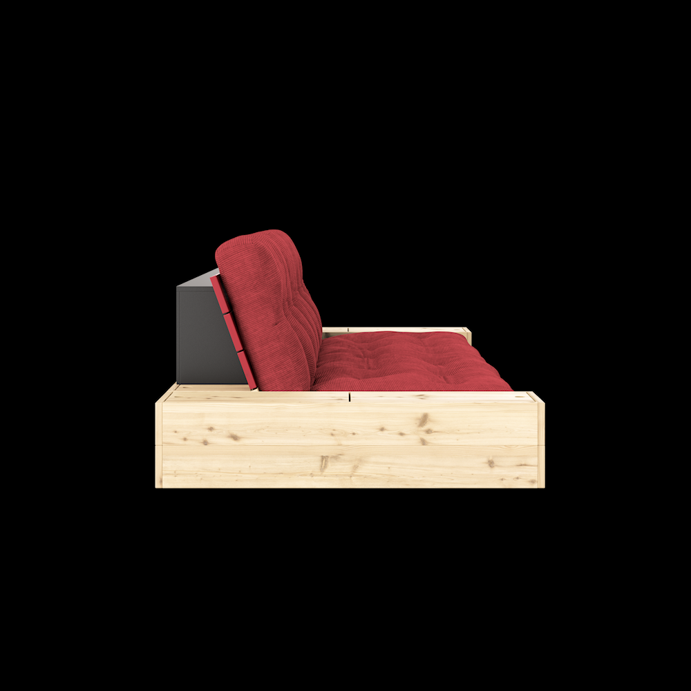 Sofa BASE BOXY POPPY RED sztruks - obrazek 3