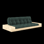 Sofa BASE BOXY LUSH GREEN sztruks