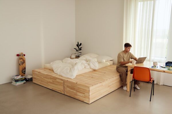 Łóżko BASEMENT 140x200 - obrazek 8