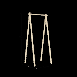 Wieszak HONGI 75 natur