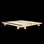 Łóżko JAPAN BED raw 180x200 - obrazek 4